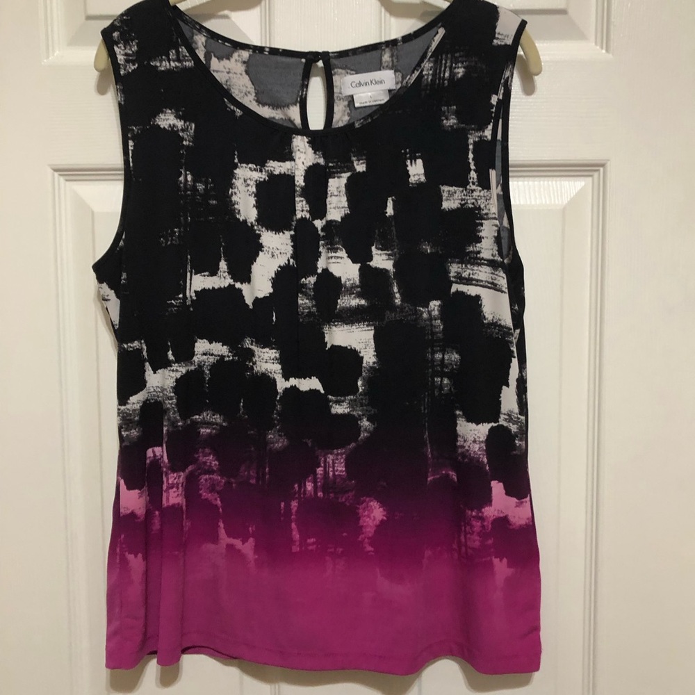 Calvin Klein Colorblock Top
